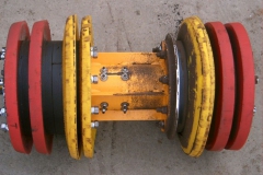 RRC Disk tool with gauging plate after the 137km run