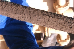 Contaminated cartridge