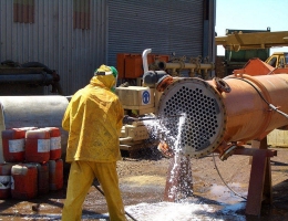 Cleaning of heat exchangers