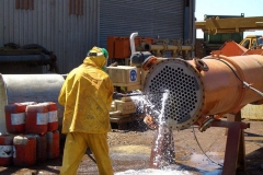 Cleaning of heat exchangers