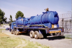 1st of 15 tankers used to remove the Jet A1