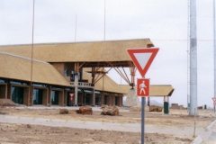 New terminal building under construction