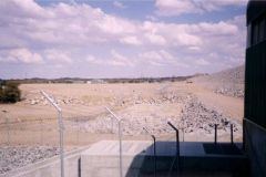 View from the launch site